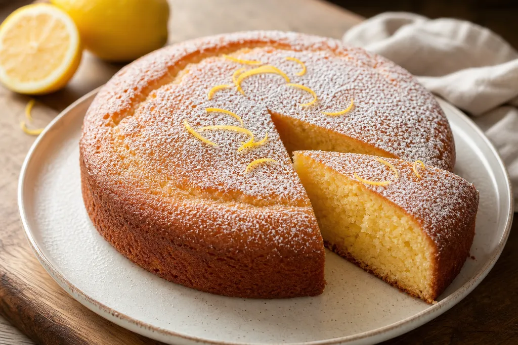 Gâteau au Yaourt et au Citron