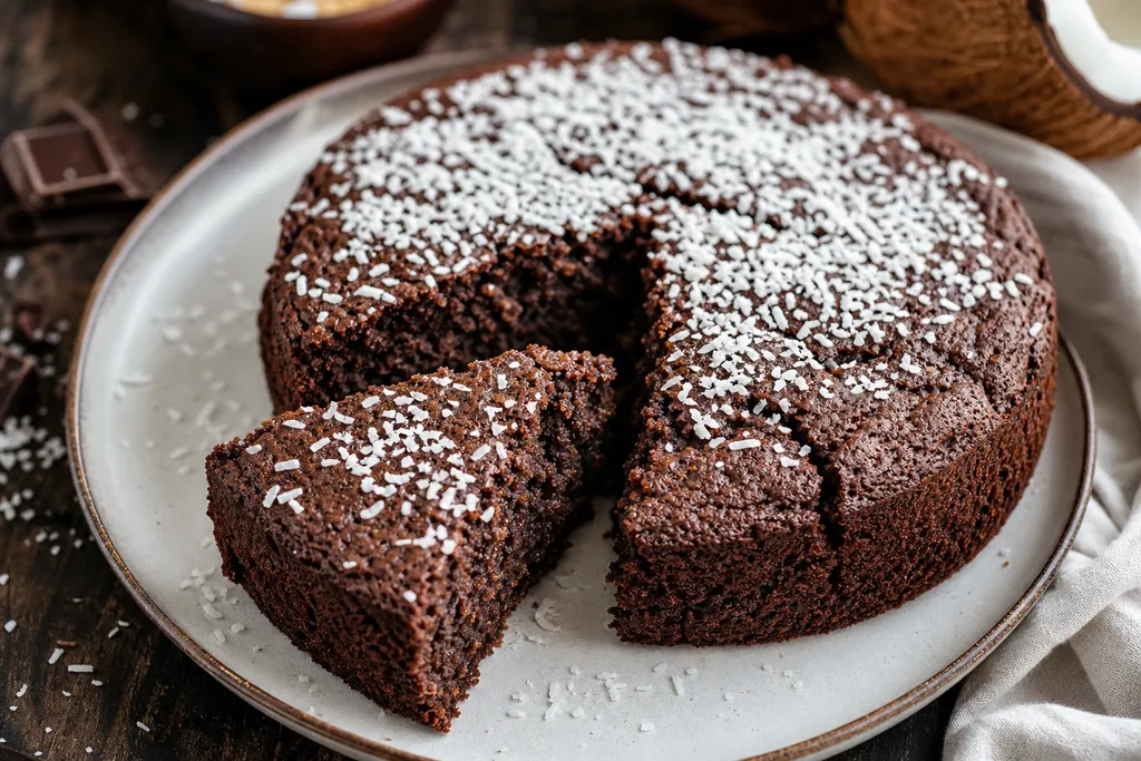 Gâteau Chocolat-Noix de Coco