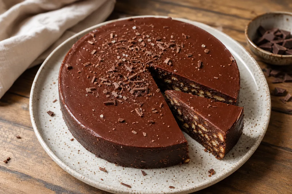 Gâteau au Chocolat sans Cuisson