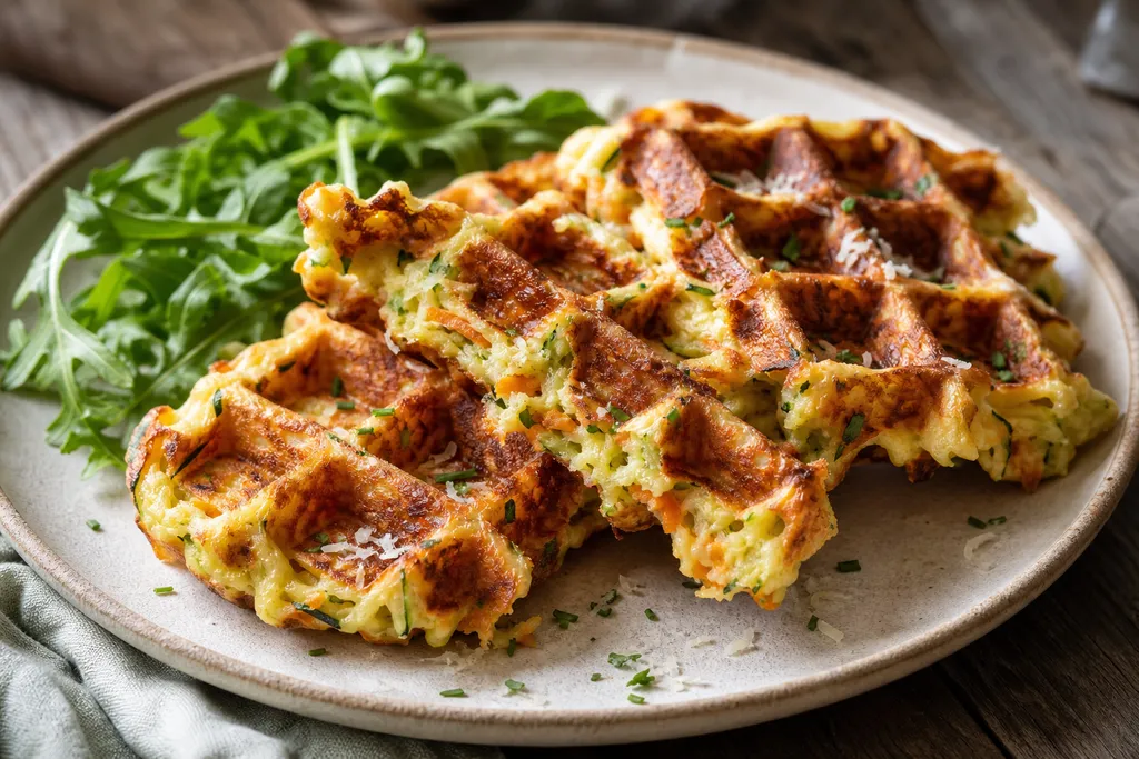 Gaufre aux Légumes