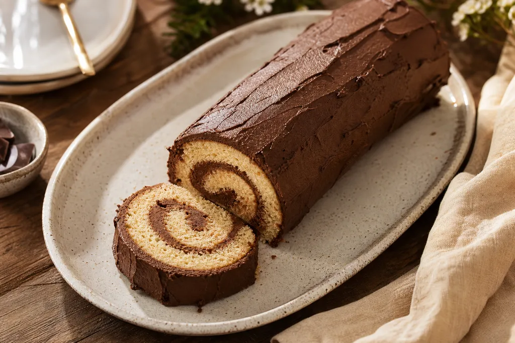 Génoise pour Bûche