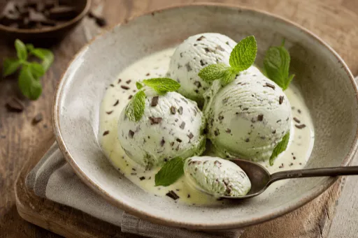 Glace Menthe Chocolat