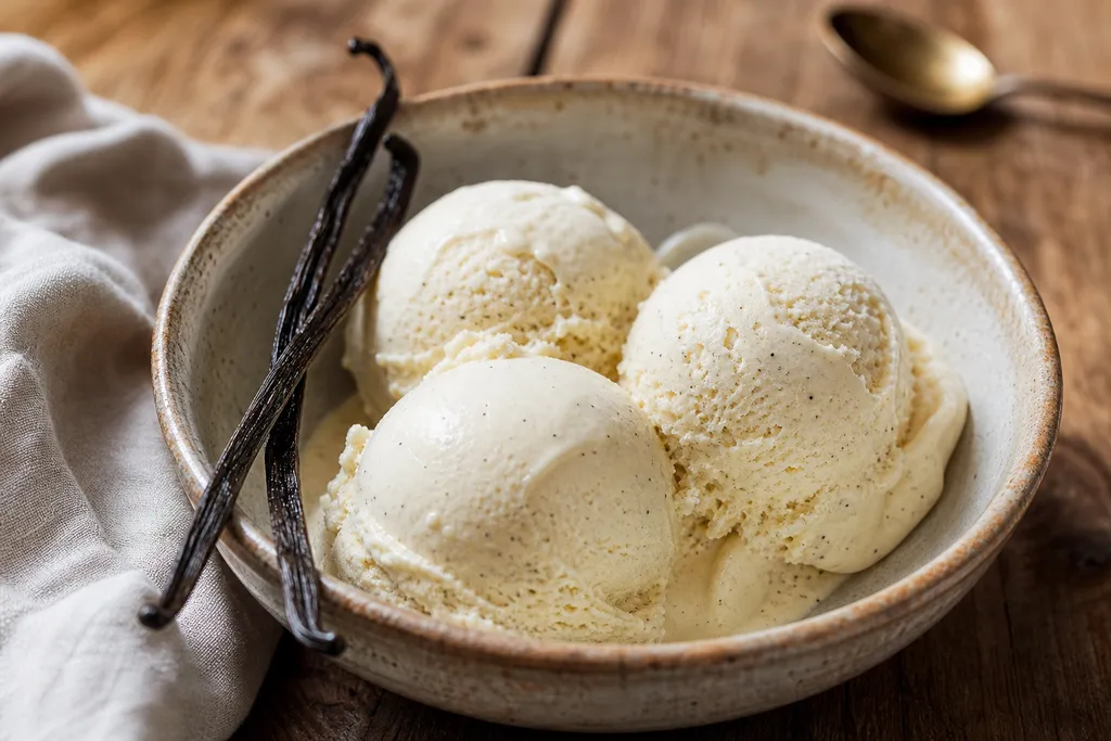 Glace à la Vanille