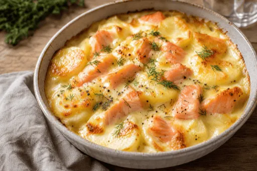Gratin de Saumon et Pommes de Terre