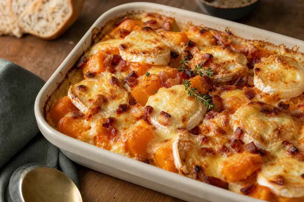 Gratin Butternut et Chèvre