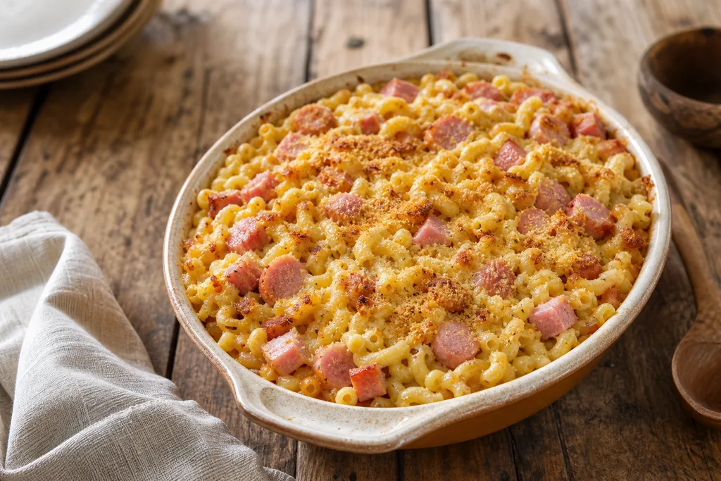 Gratin de Coquillettes
