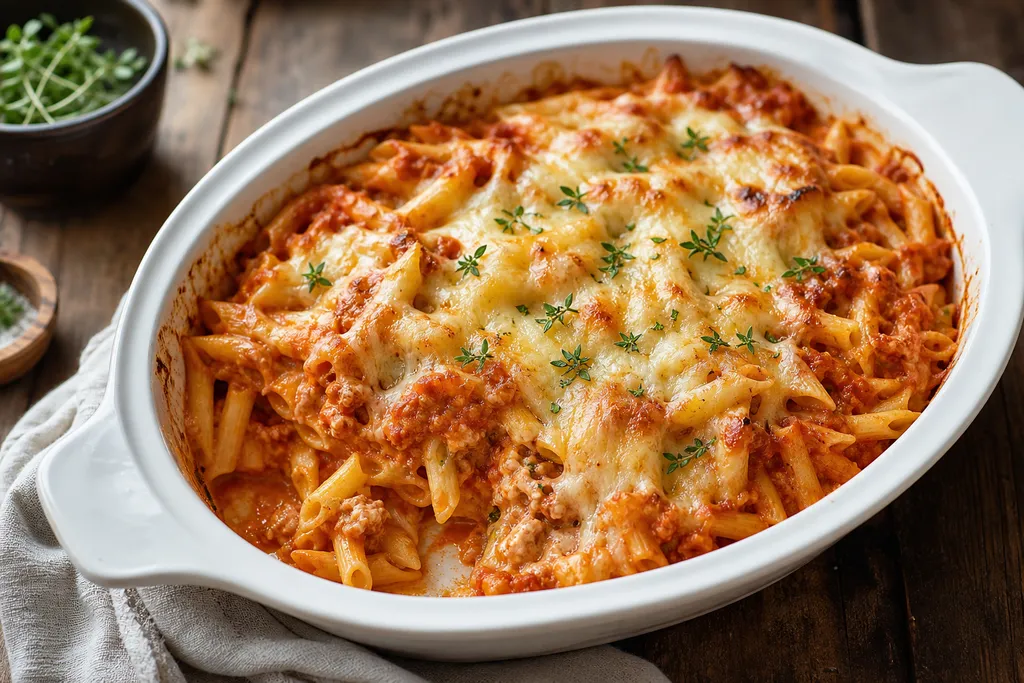 Gratin de Pâtes au Thon