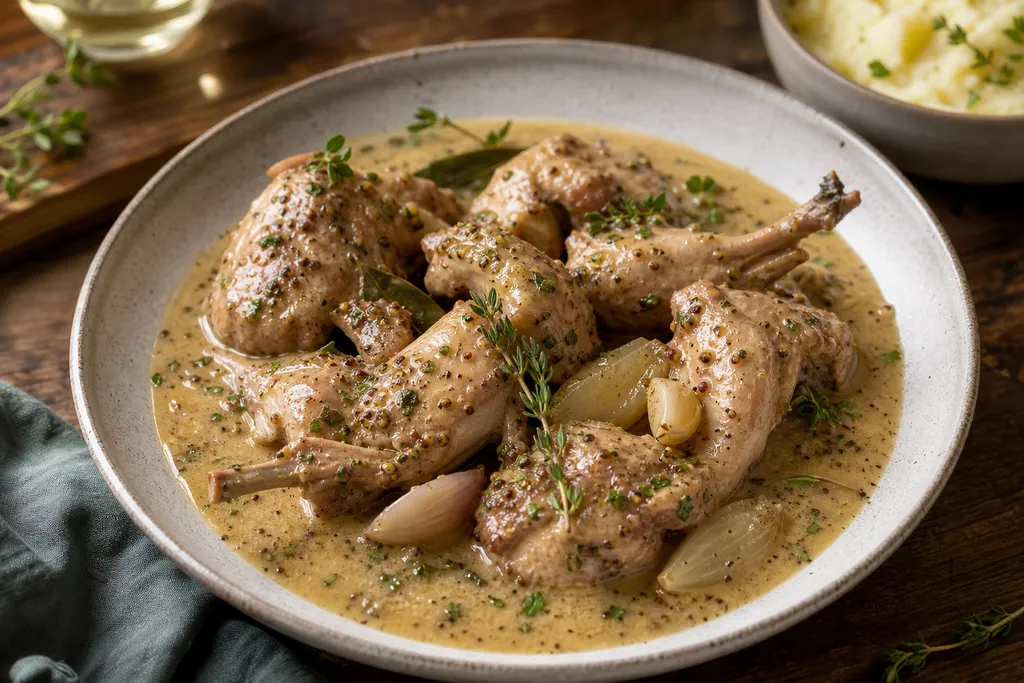 Lapin à la Moutarde