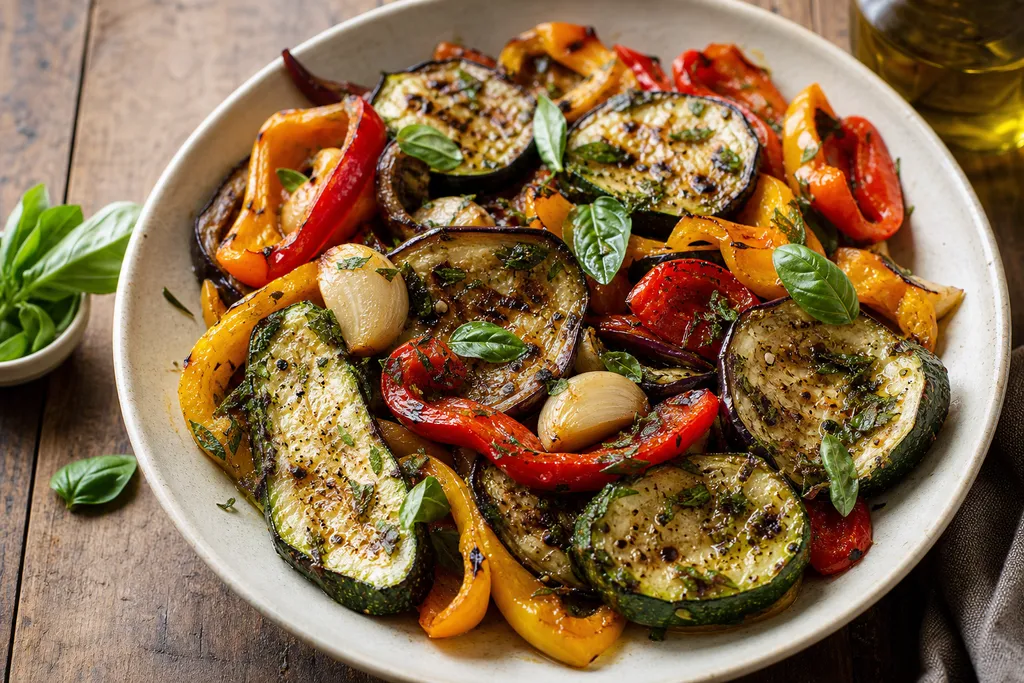 Légumes Grillés au Four
