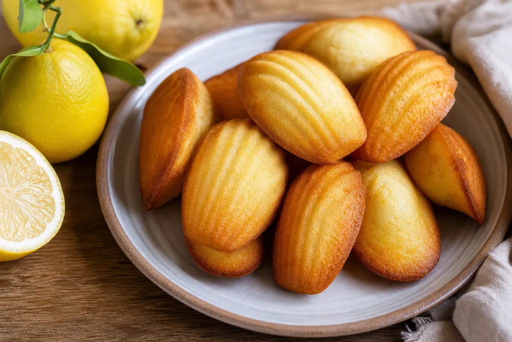 Madeleines au Citron