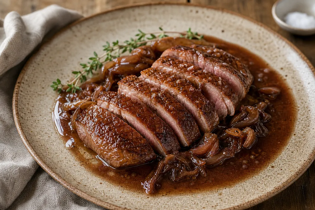 Magret de Canard Sauce Porto