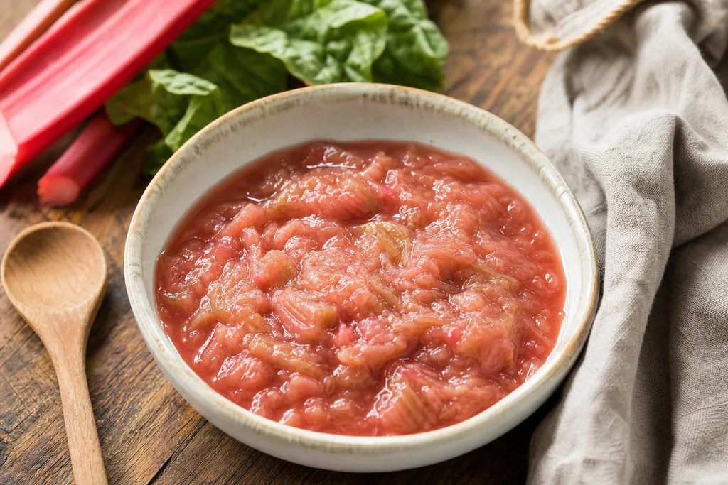 Compote de Rhubarbe