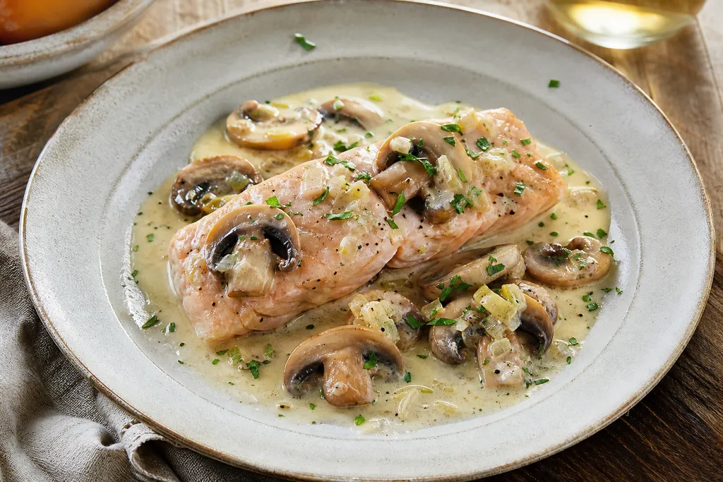 Saumonette au Court-Bouillon