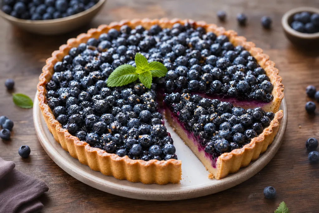 Tarte aux Myrtilles