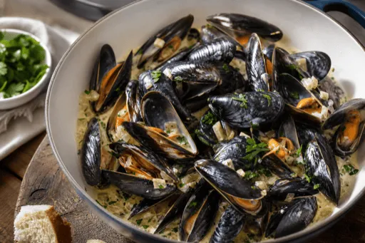 Moules à la Crème