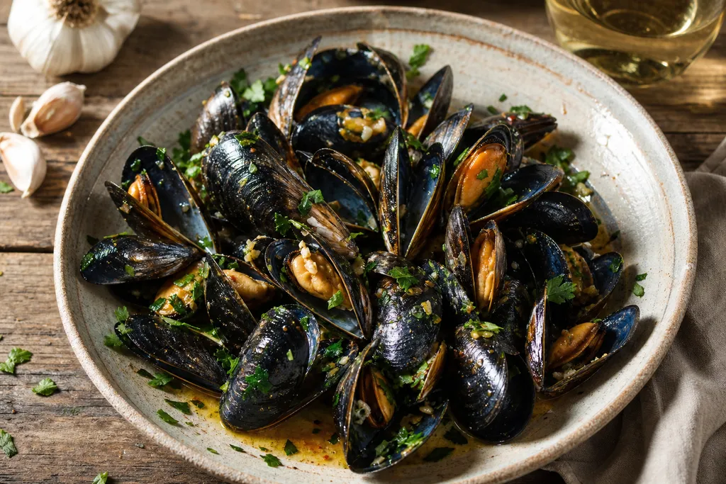 Moules à la Plancha