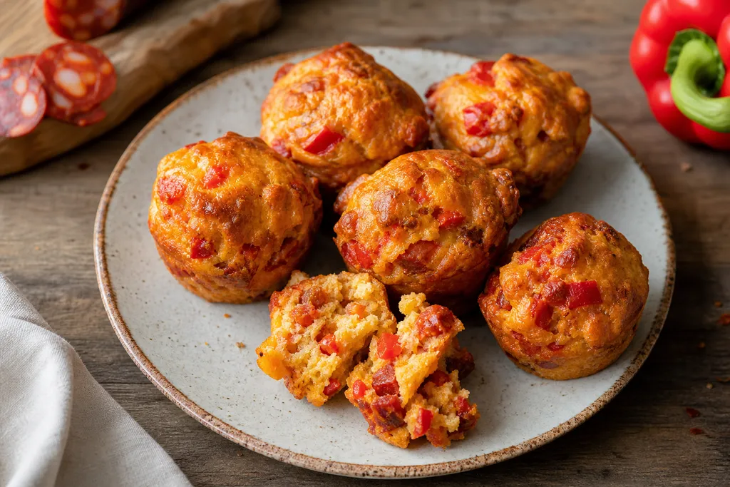 Muffin au Chorizo