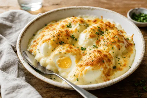 Œuf en Béchamel