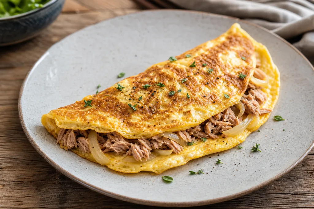 Omelette au Thon