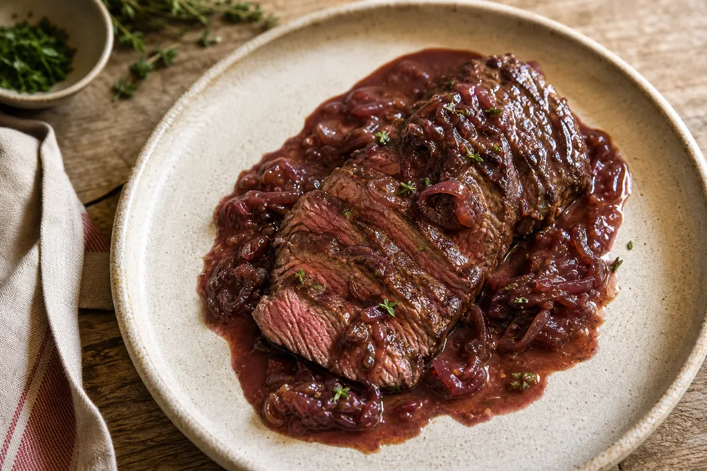 Onglet à l'Échalote