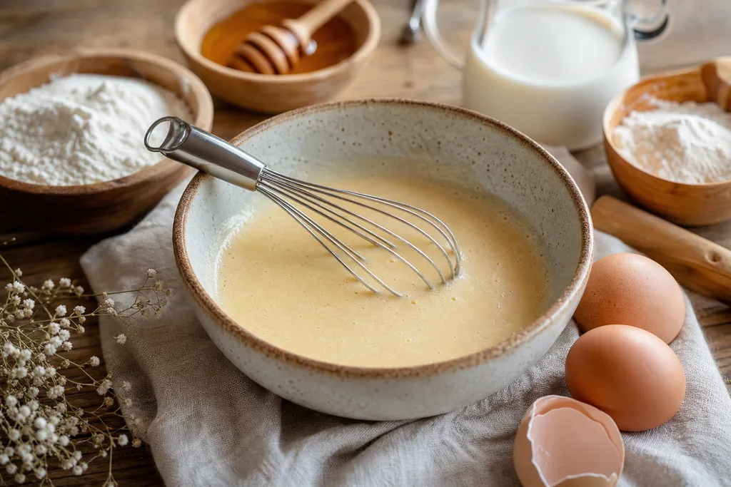 Pâte à Crêpes sans Beurre