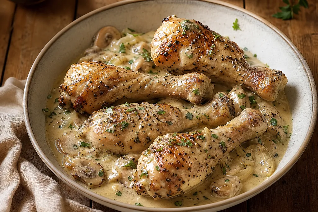 Pilon de Poulet en Sauce