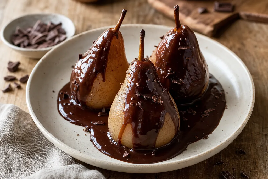 Poire au Chocolat