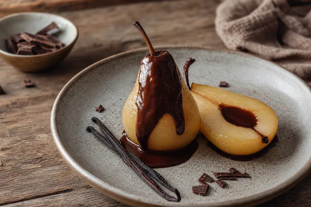 Poire Pochée