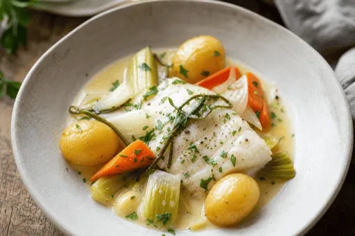 Poisson au Court-Bouillon