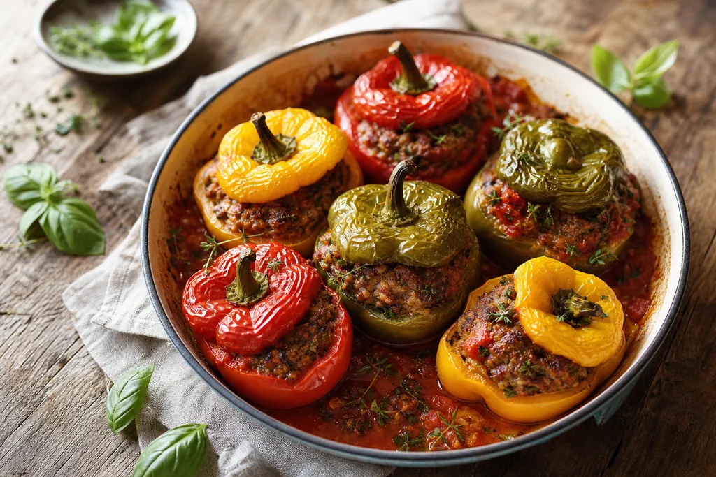 Poivrons Farcis
