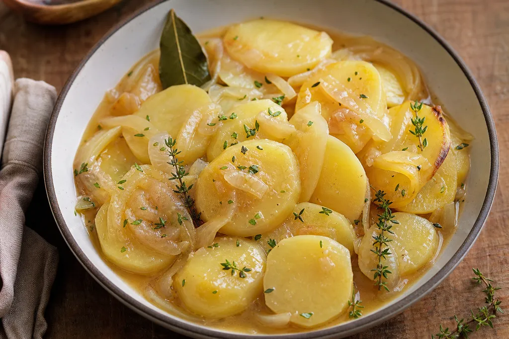 Pommes de Terre Boulangère