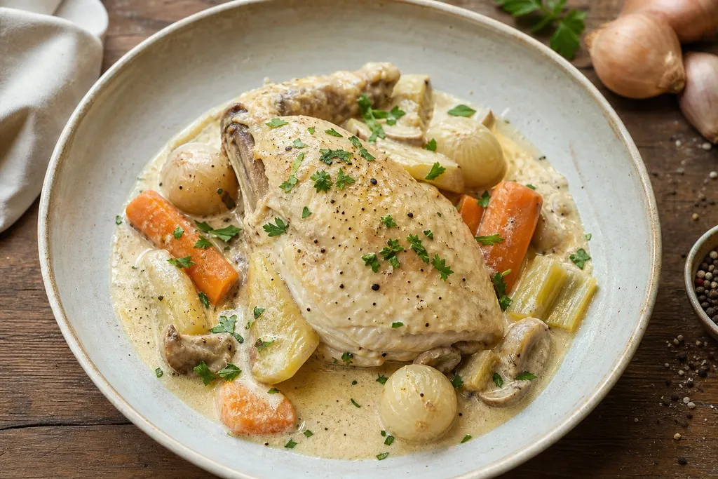 Poule au Blanc