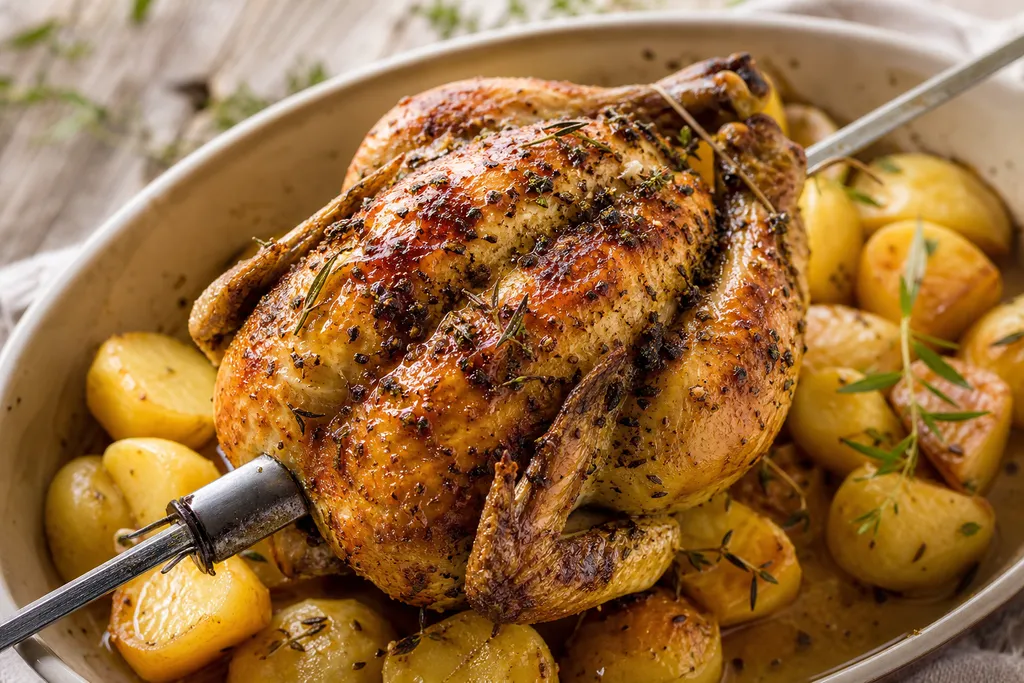 Poulet à la Broche