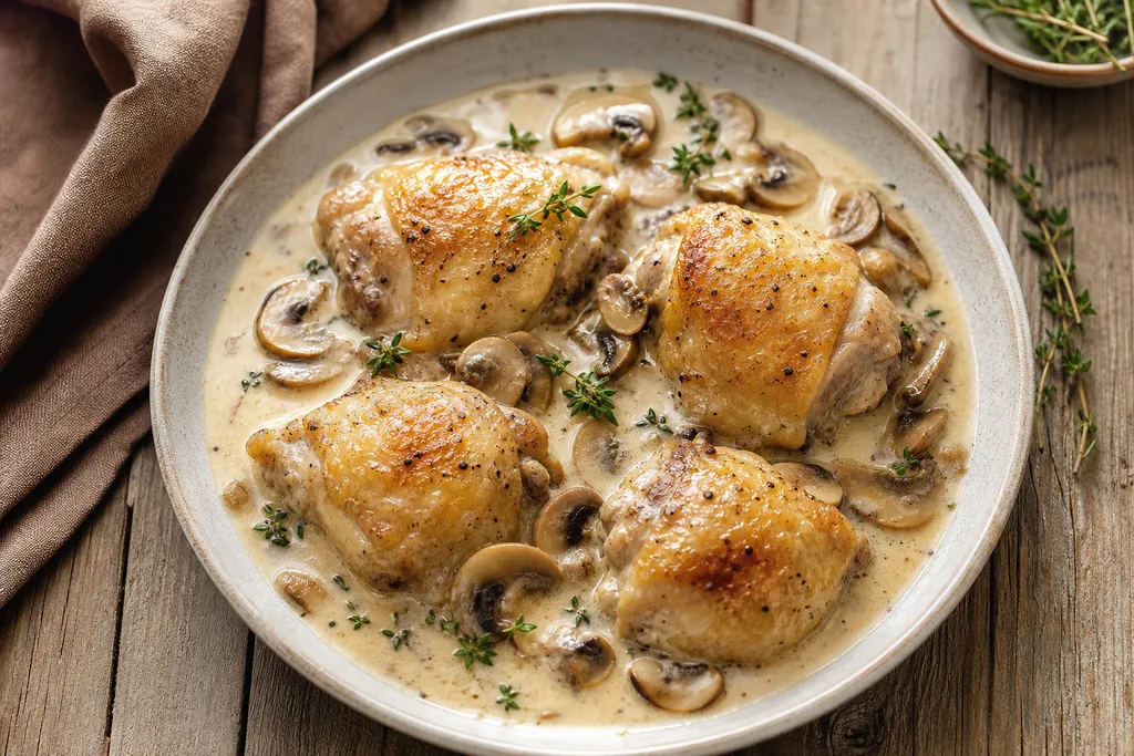 Poulet à la Crème