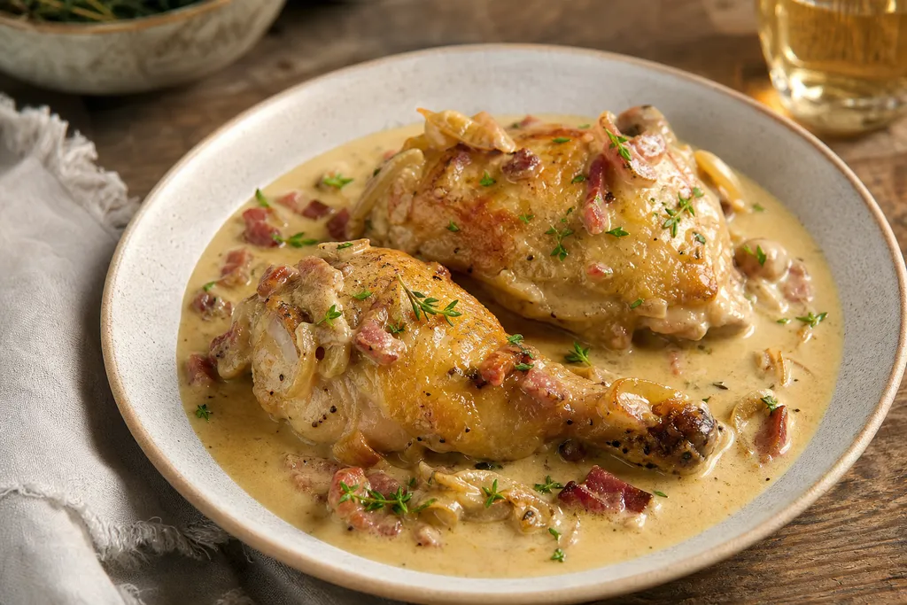 Poulet au Cidre