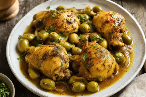 Poulet aux Olives