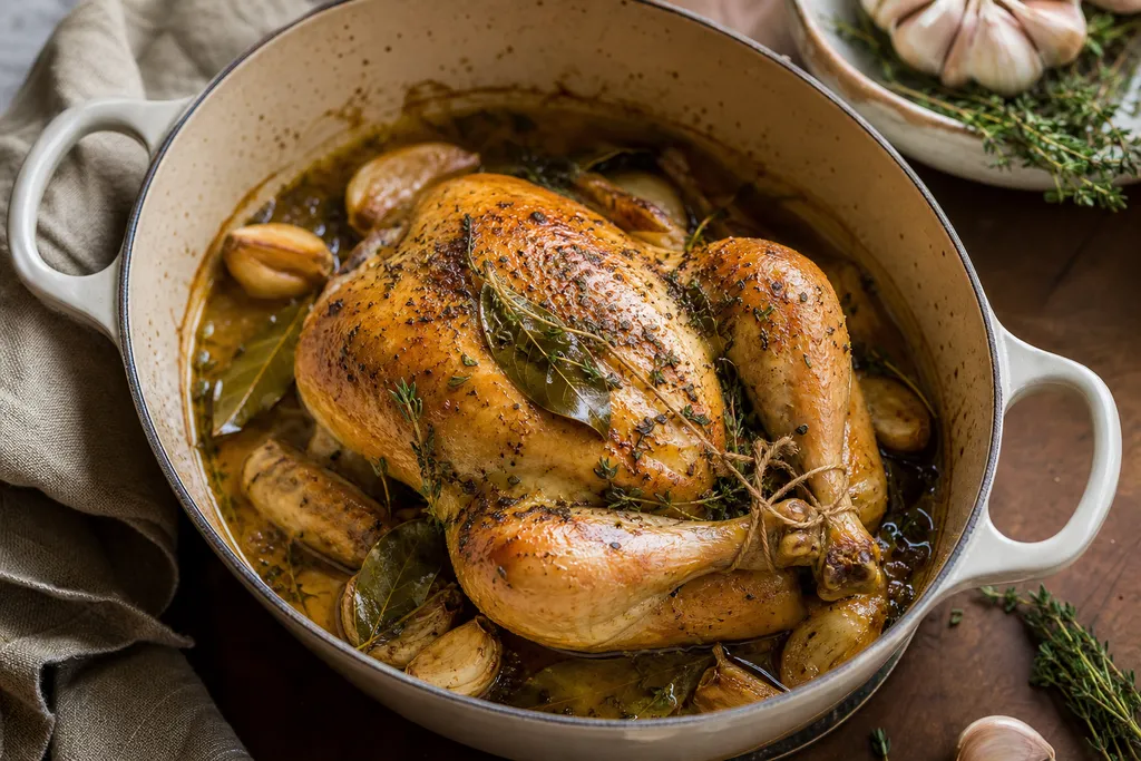 Poulet en Cocotte