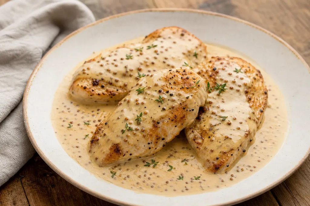 Poulet à la Moutarde