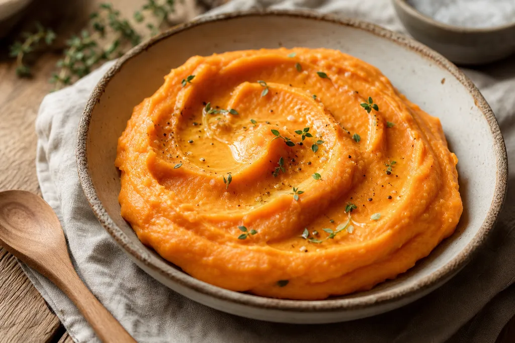 Purée de Patate Douce