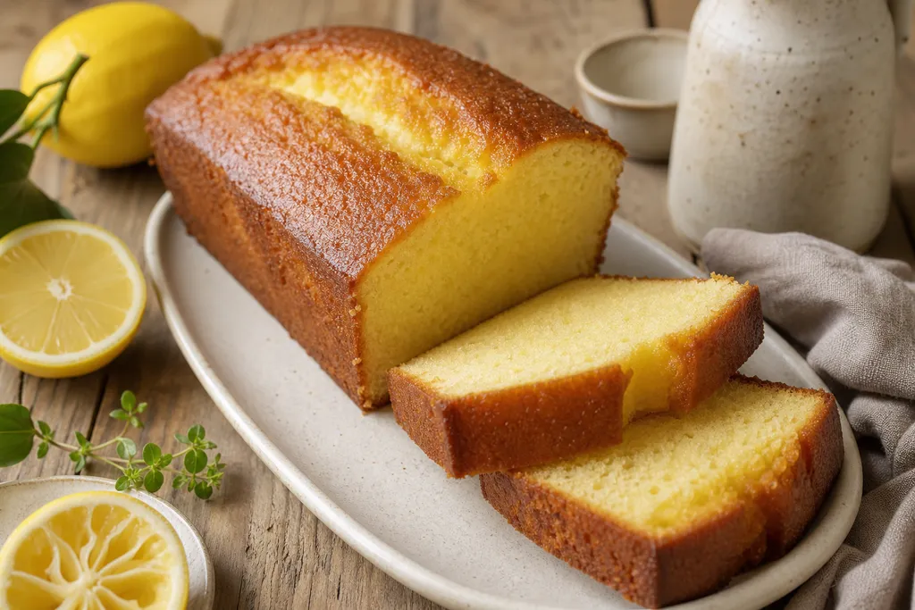 Quatre-Quarts au Citron