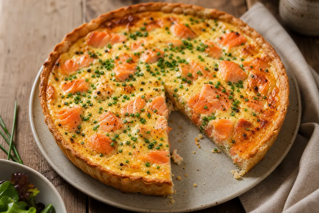 Quiche au Saumon