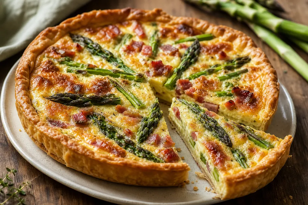 Quiche aux Asperges