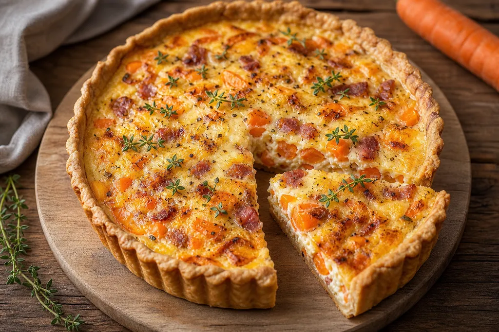 Quiche aux Carottes