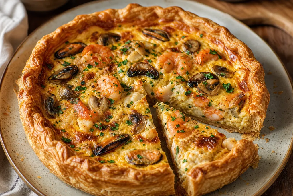 Quiche aux Fruits de Mer