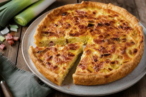 Quiche aux Poireaux