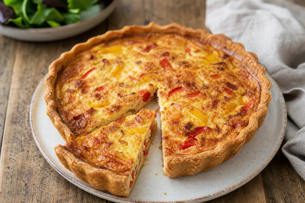 Quiche aux Poivrons