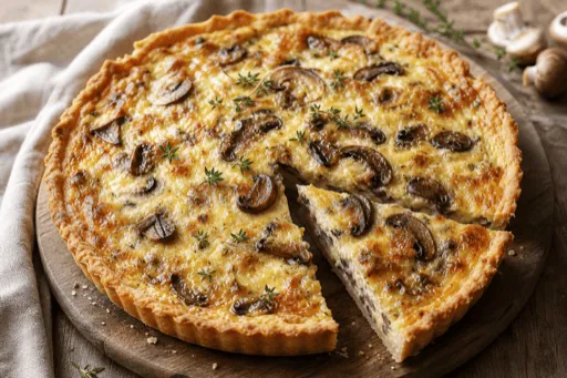 Quiche aux Champignons