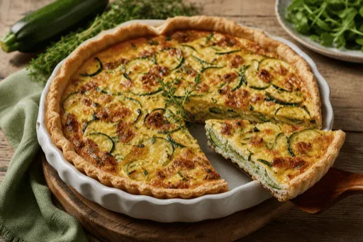Quiche à la Courgette