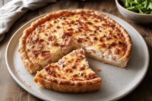 Quiche Lorraine sans Œuf