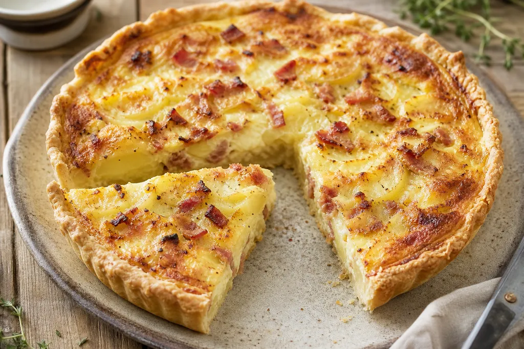 Quiche aux Pommes de Terre
